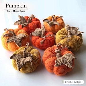 Pumpkin Digital Сrochet Pattern (English language)