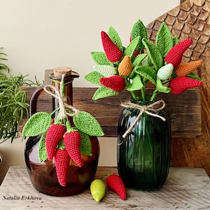 Digital Crochet Pattern Chili Pepper