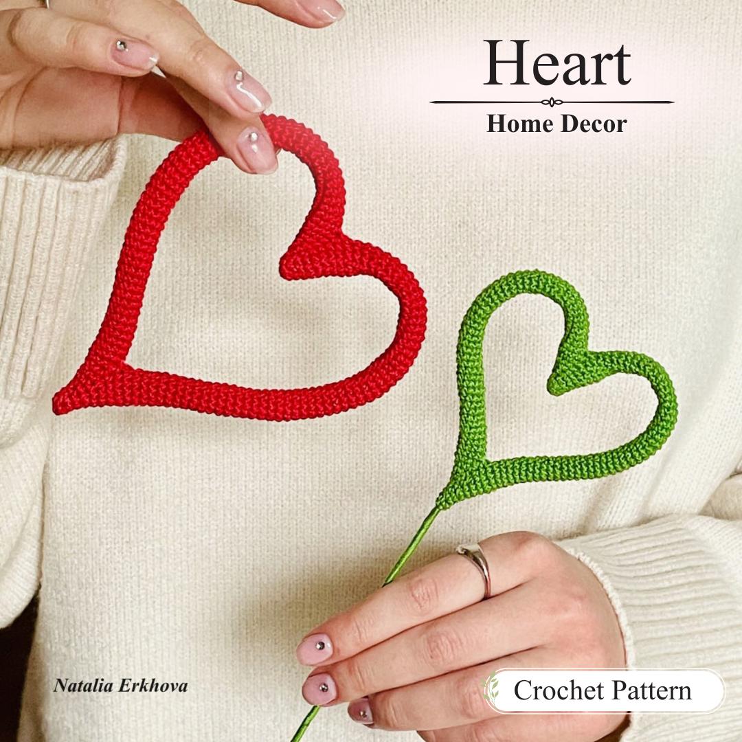Wire Heart Crochet Pattern