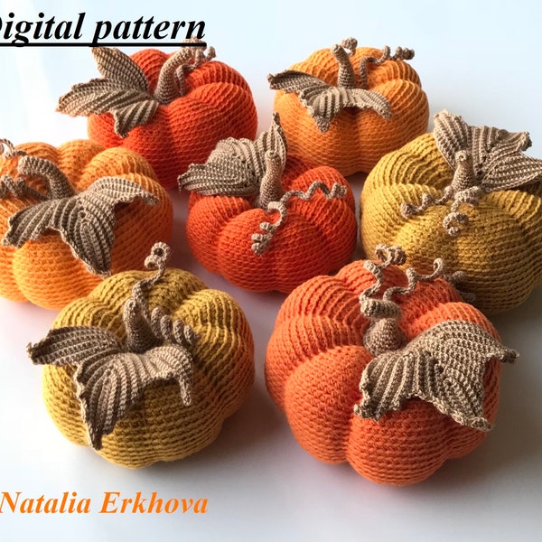 Digital crochet pattern "Pumpkin"