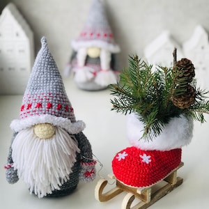 Digital crochet pattern Nordic Gnomes image 7