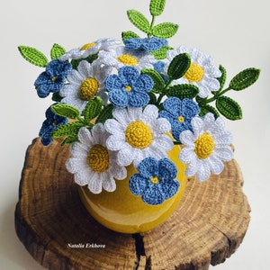 Digital crochet patern Spring bouquet