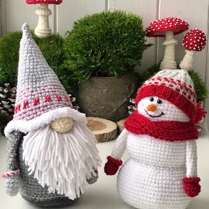 Digital crochet pattern Nordic Gnomes image 8