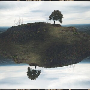 Thatcher Park New York Indian Ladder Collage Double 2 15.3 mb 2020 digital download Mountain Tree Ponderer Landscape View Medium Format Film