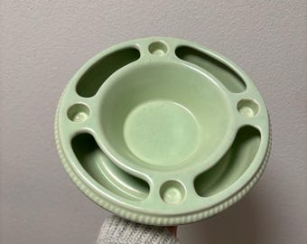 Ges Gesch candlestick plate ceramic Easter Advent candlestick candle holder for 4 candles decoration vintage candle plate flower vase vase