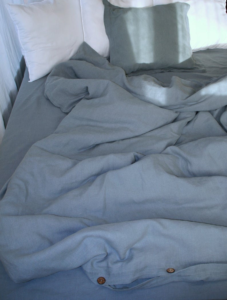 Duvet Cover With Buttons Duvet Cover Twin Full Double Queen King Toddler boho Queen bedding 100/% cotton duvet cover Cotton Duvet Cover