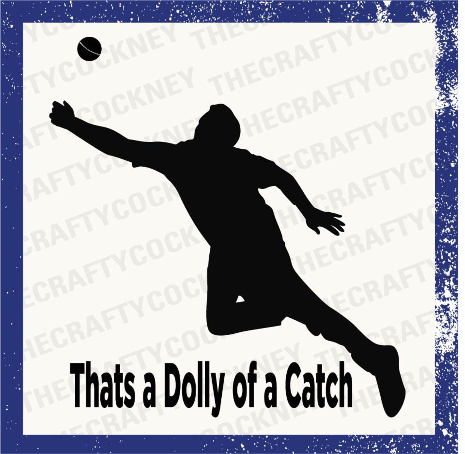 Dolly of a catch. Cricket themed SVG Digital download Etsy