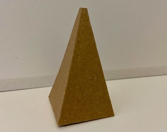 Pyramid shaped Box Template A1 . SVG digital download file. For use on all cutting machines such as Cricut or Silhouette