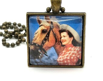 Cowgirl Pendant