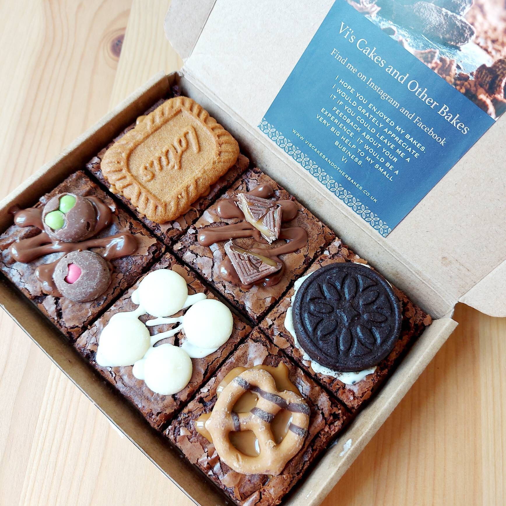 Small Letterbox Postal Brownie Box Cake Perfect for Birthday Etsy