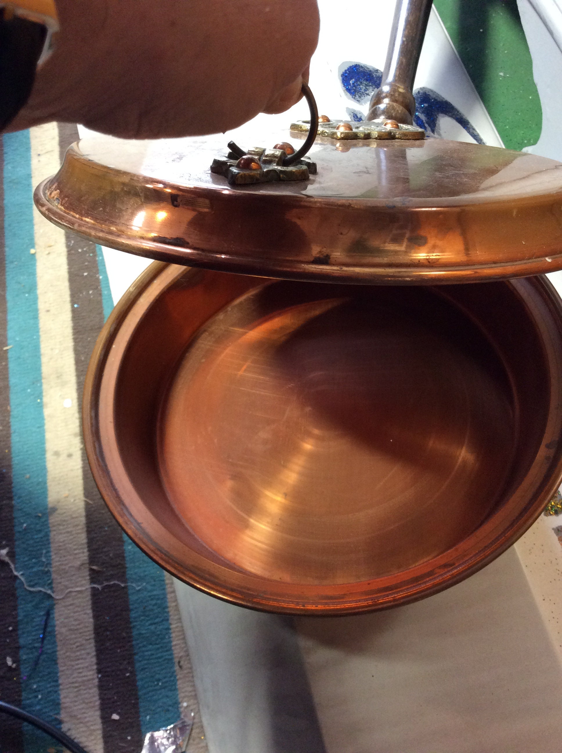 Mid 1800s Copper & Brass Bed Warmer Etsy