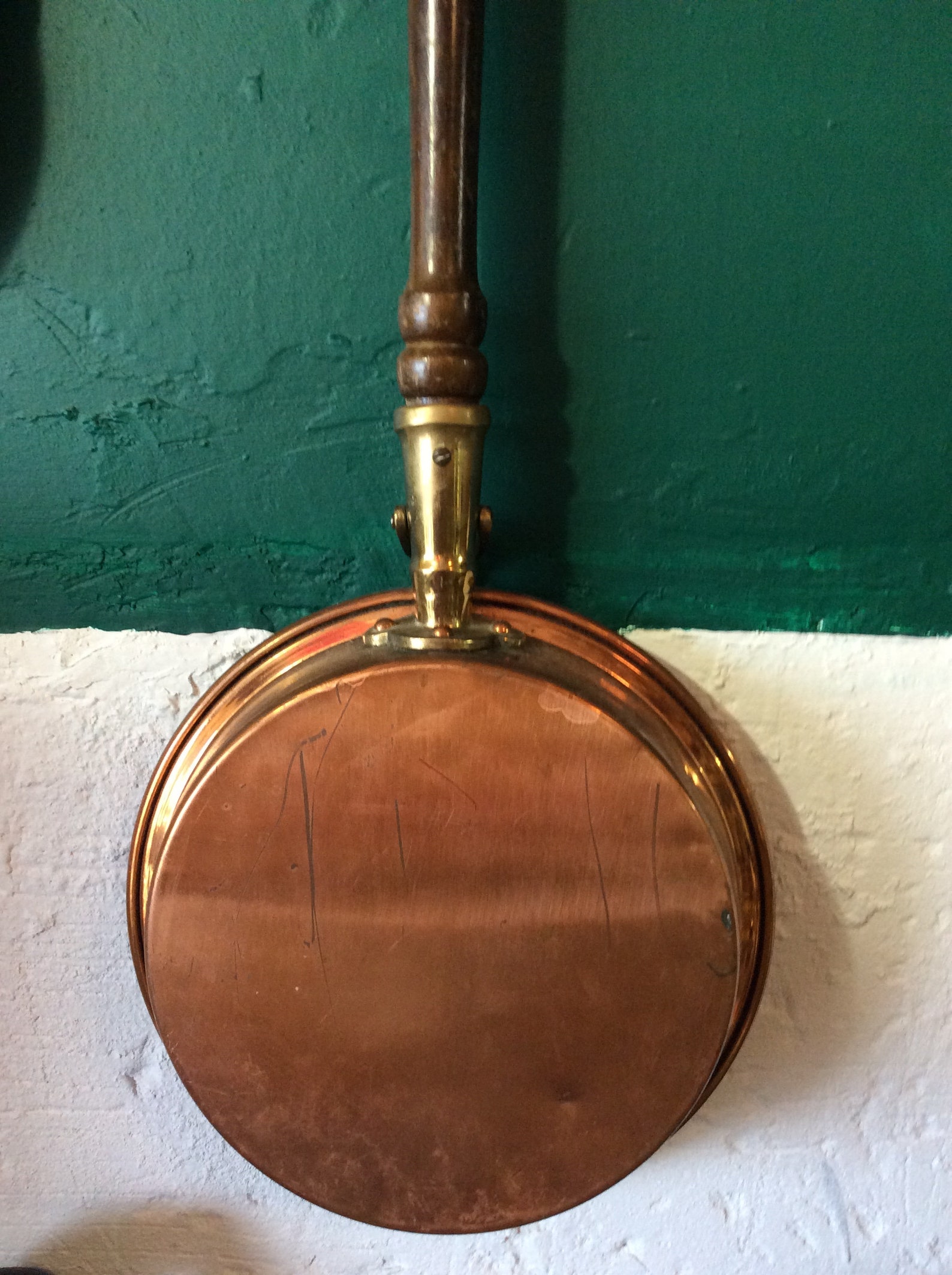 Mid 1800s Copper & Brass Bed Warmer Etsy