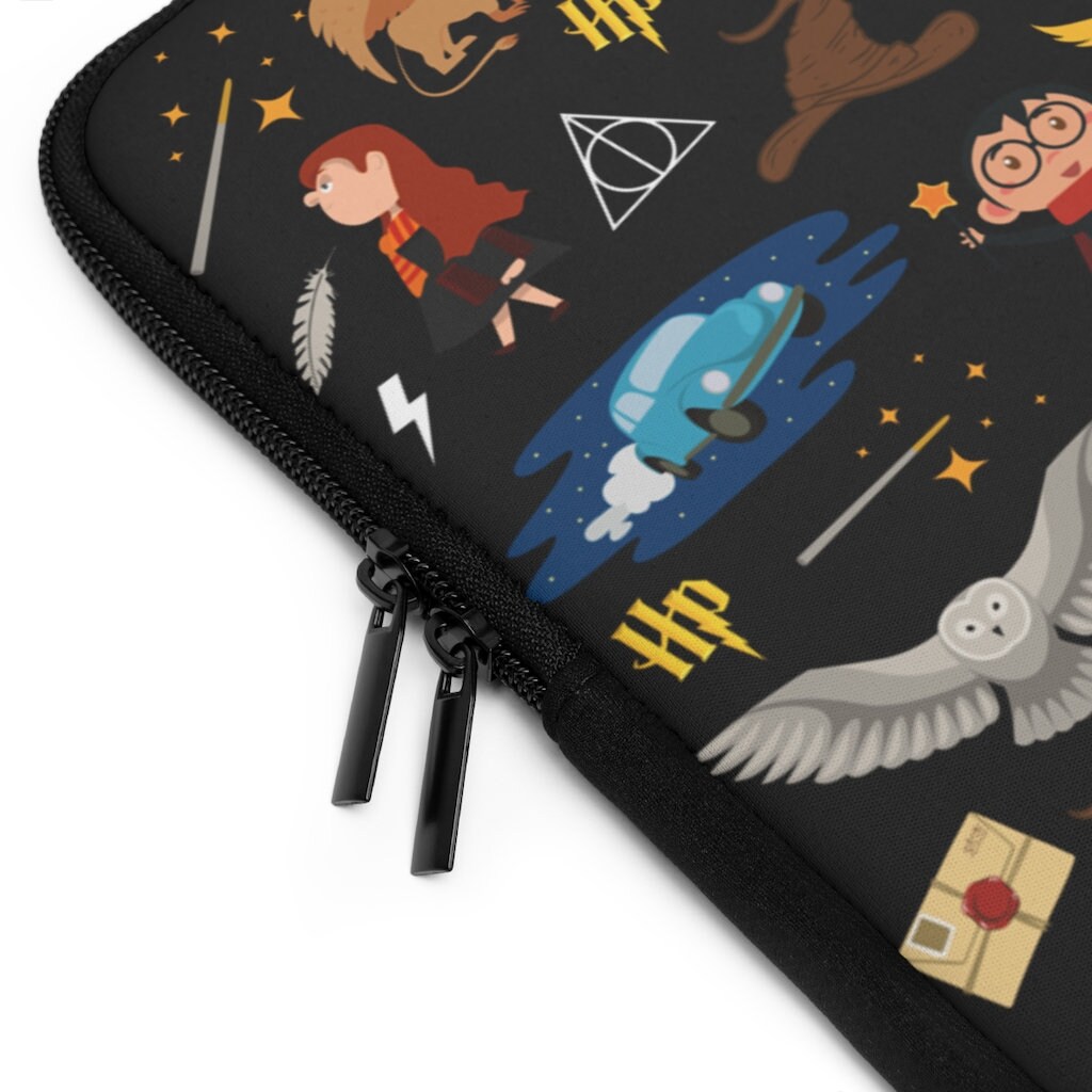 Harry Potter Laptop Sleeve Wizarding World Hogwarts Active Etsy