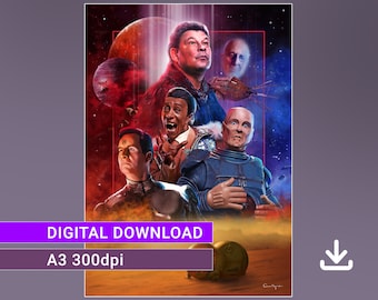 Red Dwarf DOWNLOAD Kryten, Lister, Cat and Rimmer