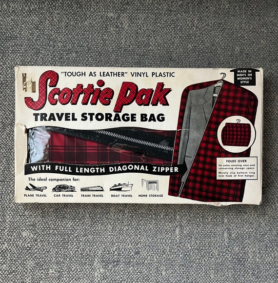 Scottie Pak vintage travel bag