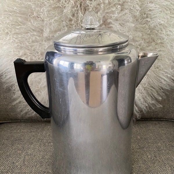 1950s Priscilla Ware 16 cup coffee pot