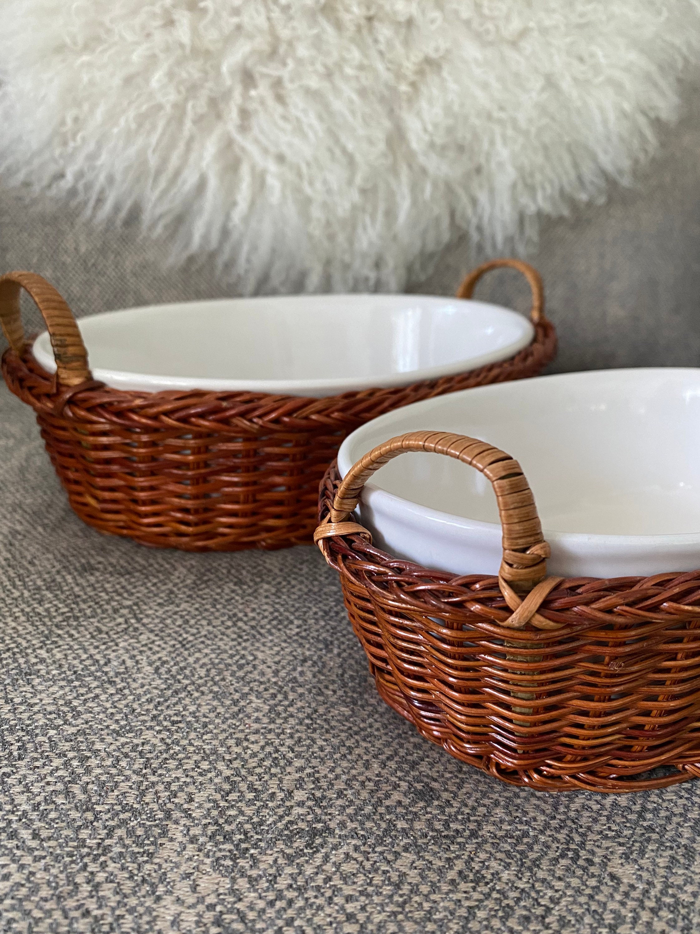 TempTations oval bakers baskets Etsy