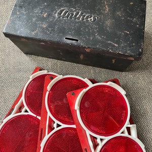 Vintage boxed Anthes road reflectors
