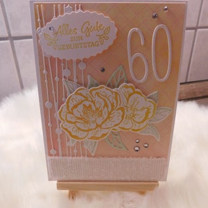 Geburtstagskarte zum 60. Geburtstag