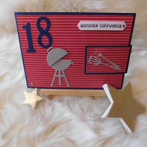 Gutscheinkarte zum 18. Geburtstag