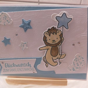 Glückwunschkarte zur Geburt