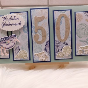 Geburtstagskarte zum 50. Geburtstag