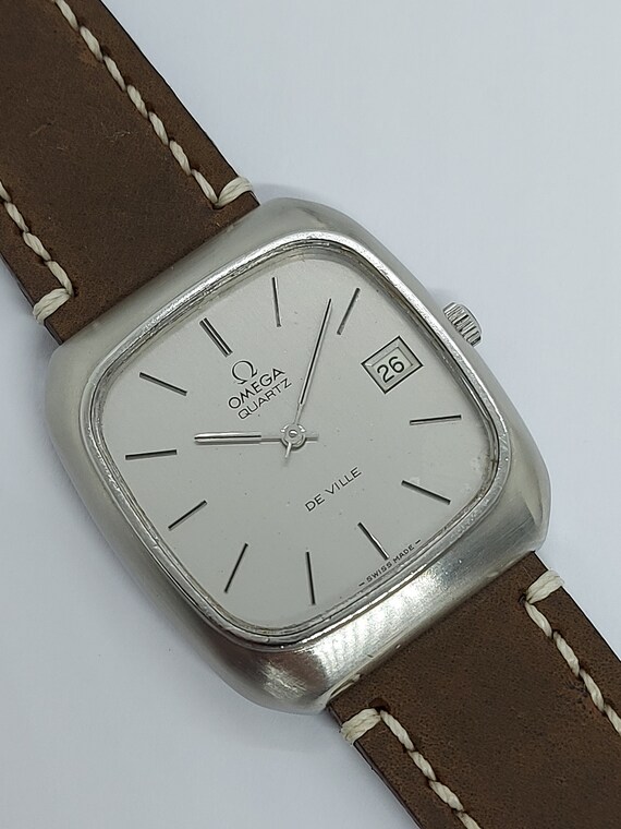 Serviced Vintage 1976 Omega Deville Quartz 1325 Ref.192.0030 Men s