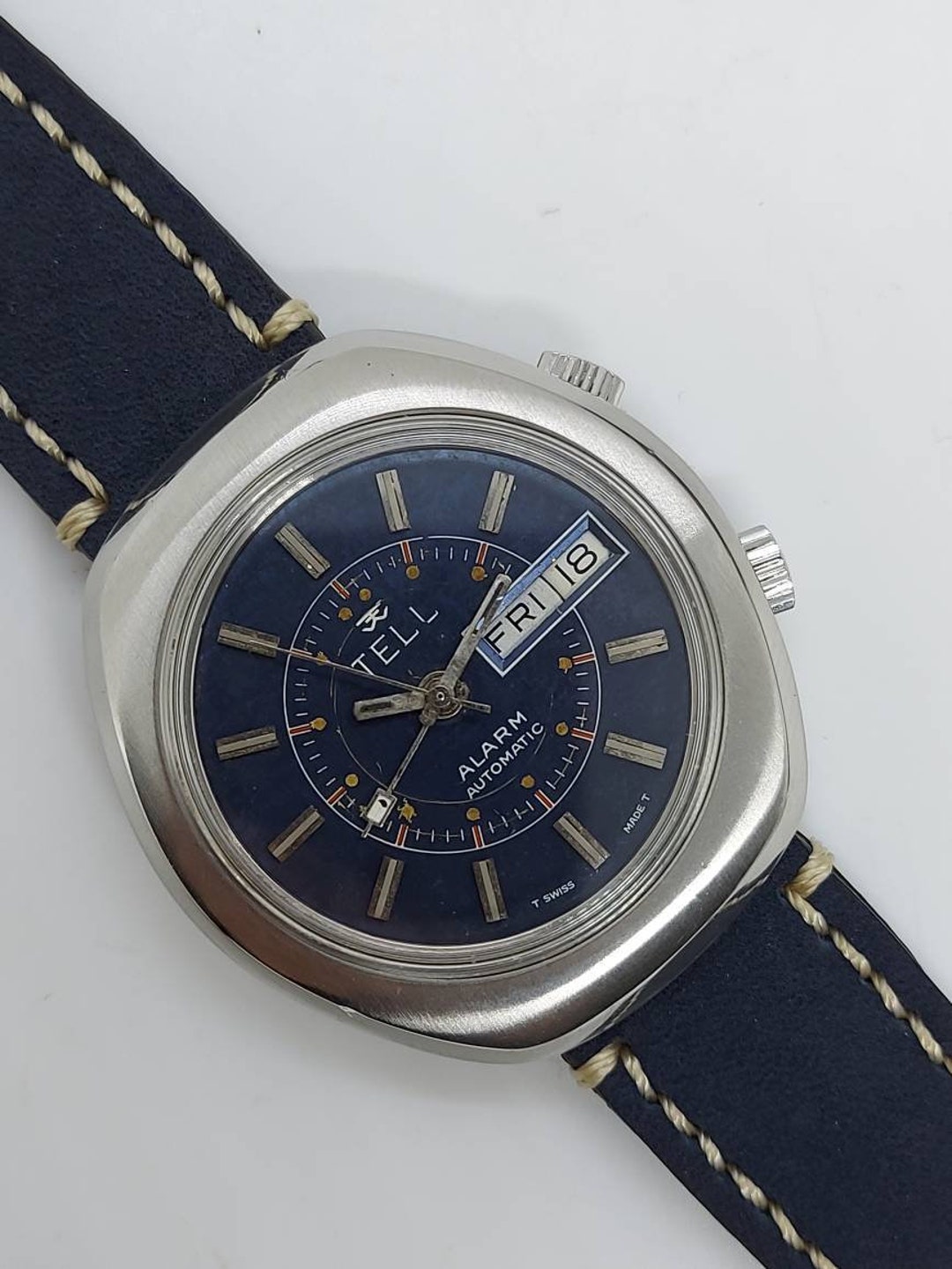 Vintage Rare Tell Five Alarm Automatic fully Etsy