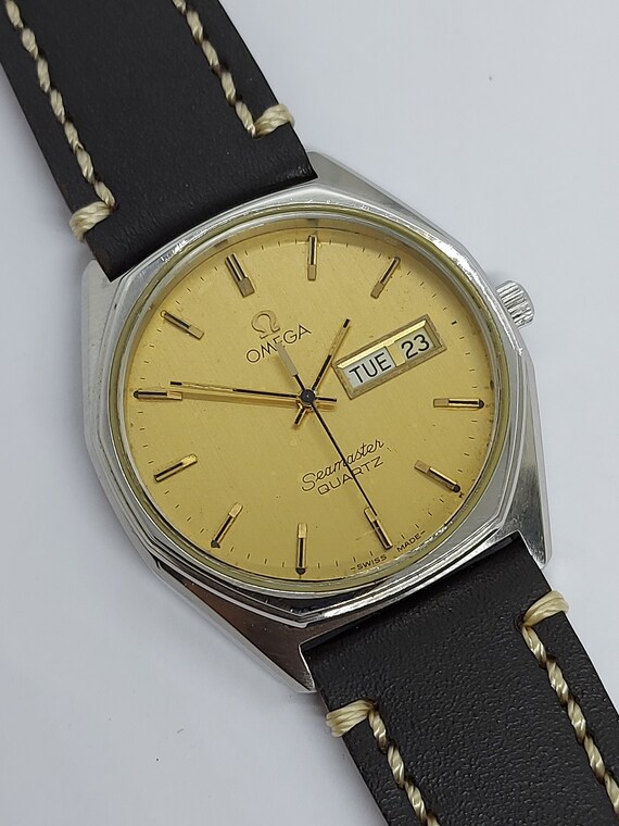 omega quartz day date