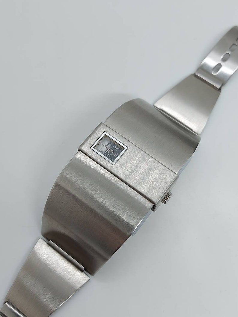 Vintage Lip Jump Hour by Baschmakoff Automatic Digital fully Etsy