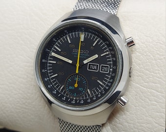 Buy Vintage SEIKO Speed-timer Chronograph 6139-7100 Online in India - Etsy