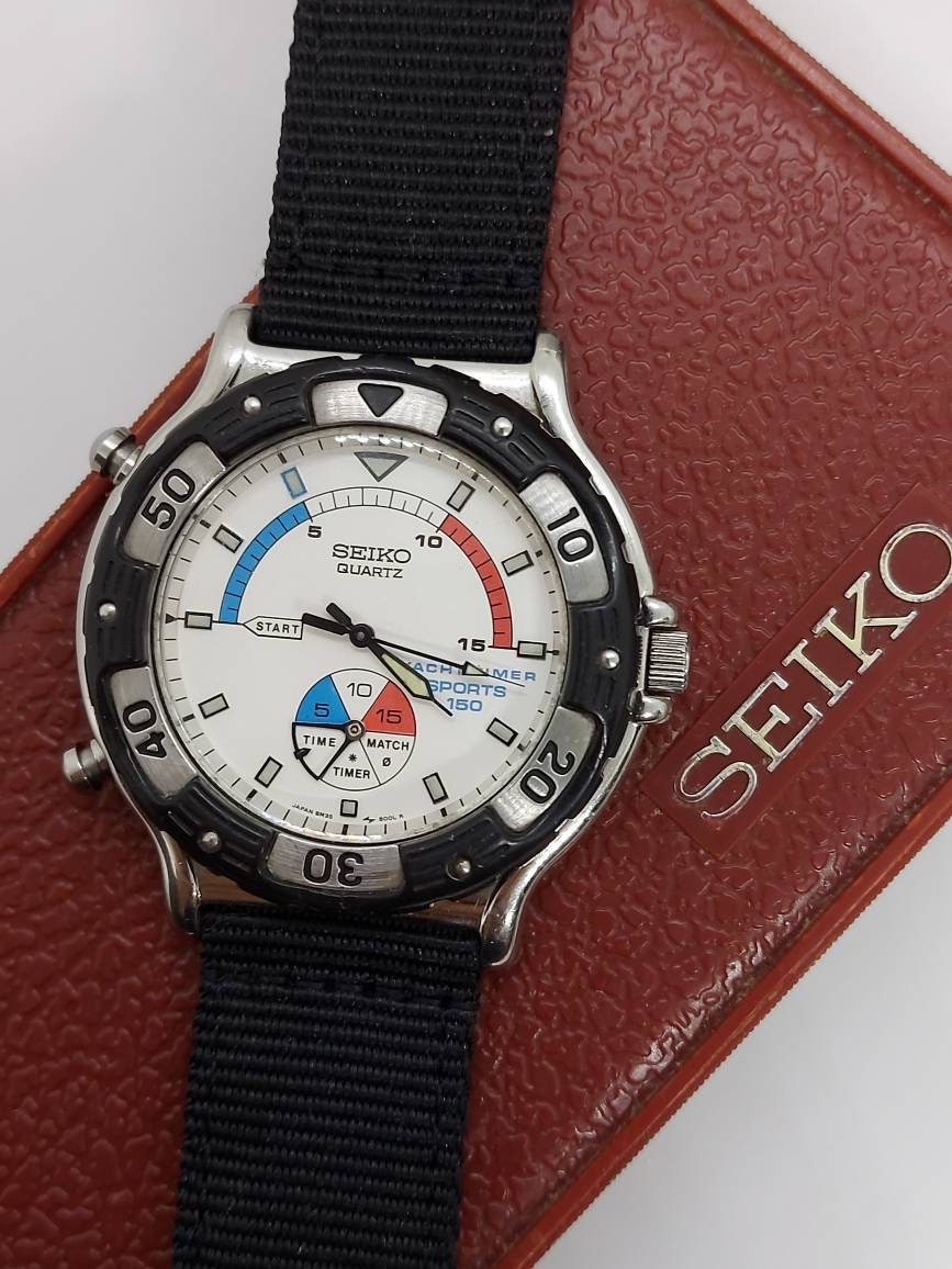 Vintage Seiko 8M35 Yacht Timer Sports 150 Fully Etsy