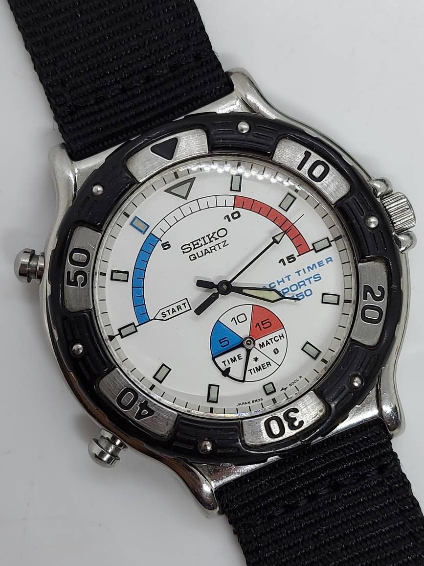 Vintage Seiko 8M35 Yacht Timer Sports 150 Fully - Etsy