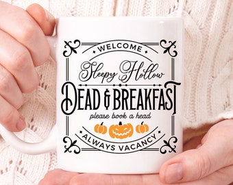 Sleepy Hollow Dead and Breakfast Halloween-koffiemok
