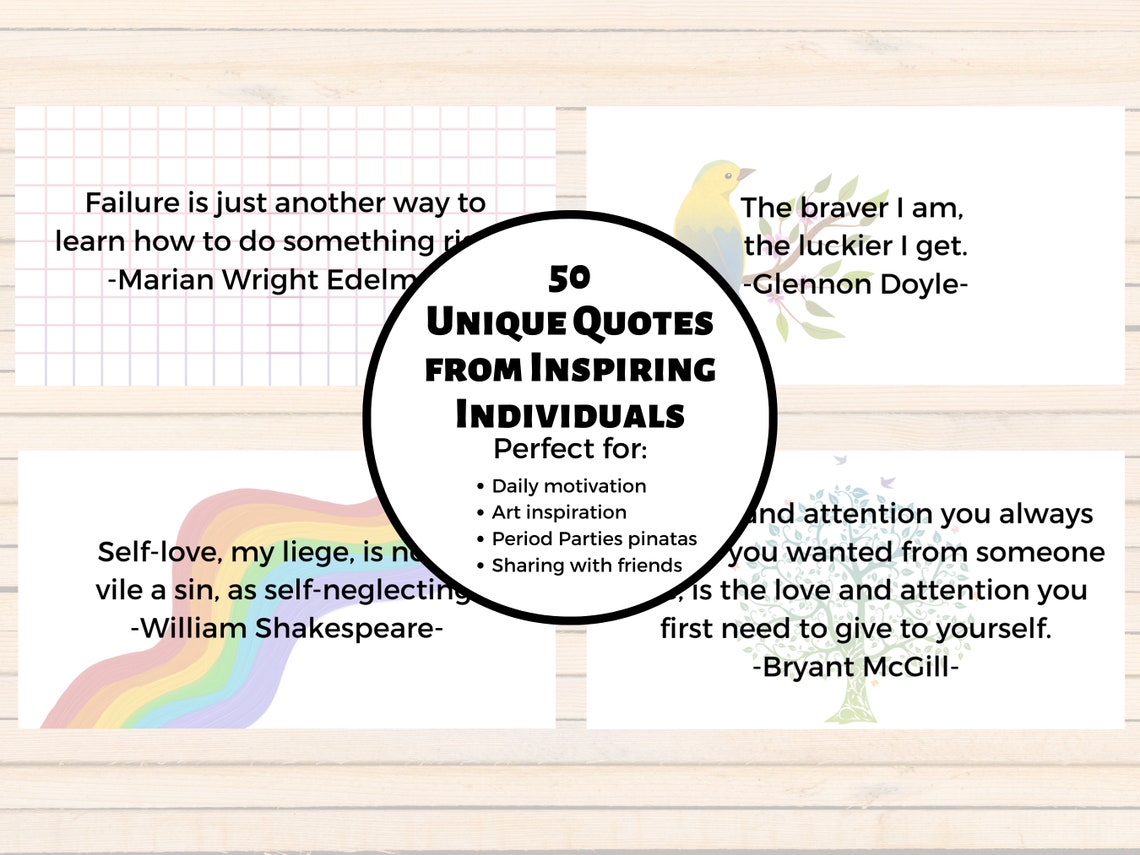 Affirmation Quote Cards, Lunch Box Notes, Affirmations, Period Party ...