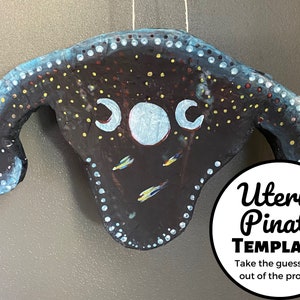 Pignatta utero, articoli per feste mestruali, giochi per feste mestruali, come realizzare una pignatta utero, pignatta utero fai da te, giochi per feste di addio al nubilato, femminista