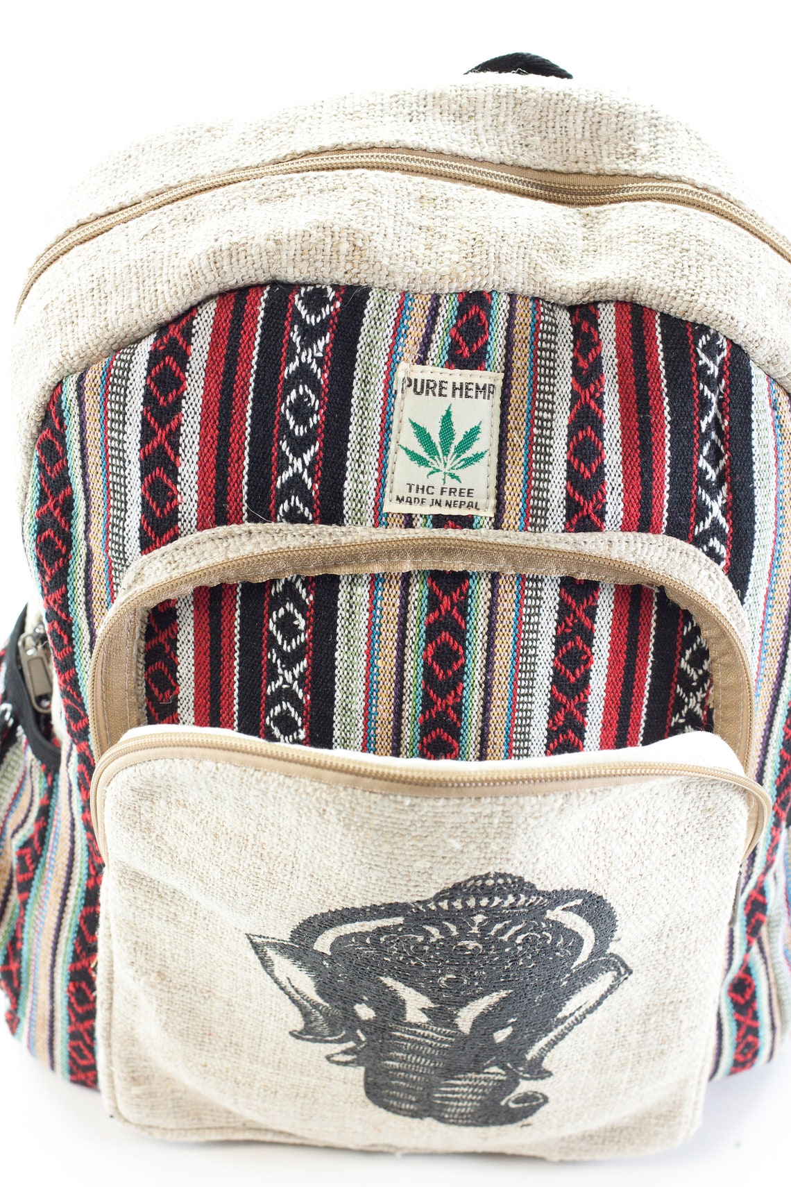 Handmade THC Free Pure Hemp Unisex Bag HMPHB15 Etsy