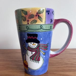Sango Latte Mug-Sweet Shoppe Christmas by Sue Zipkin
