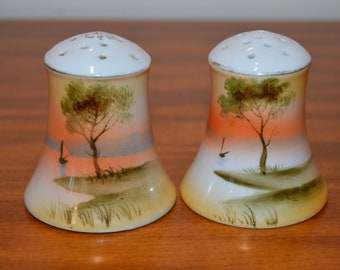 Vintage Salt & Pepper Shakers ~ Made in Japan in the style of Noritake