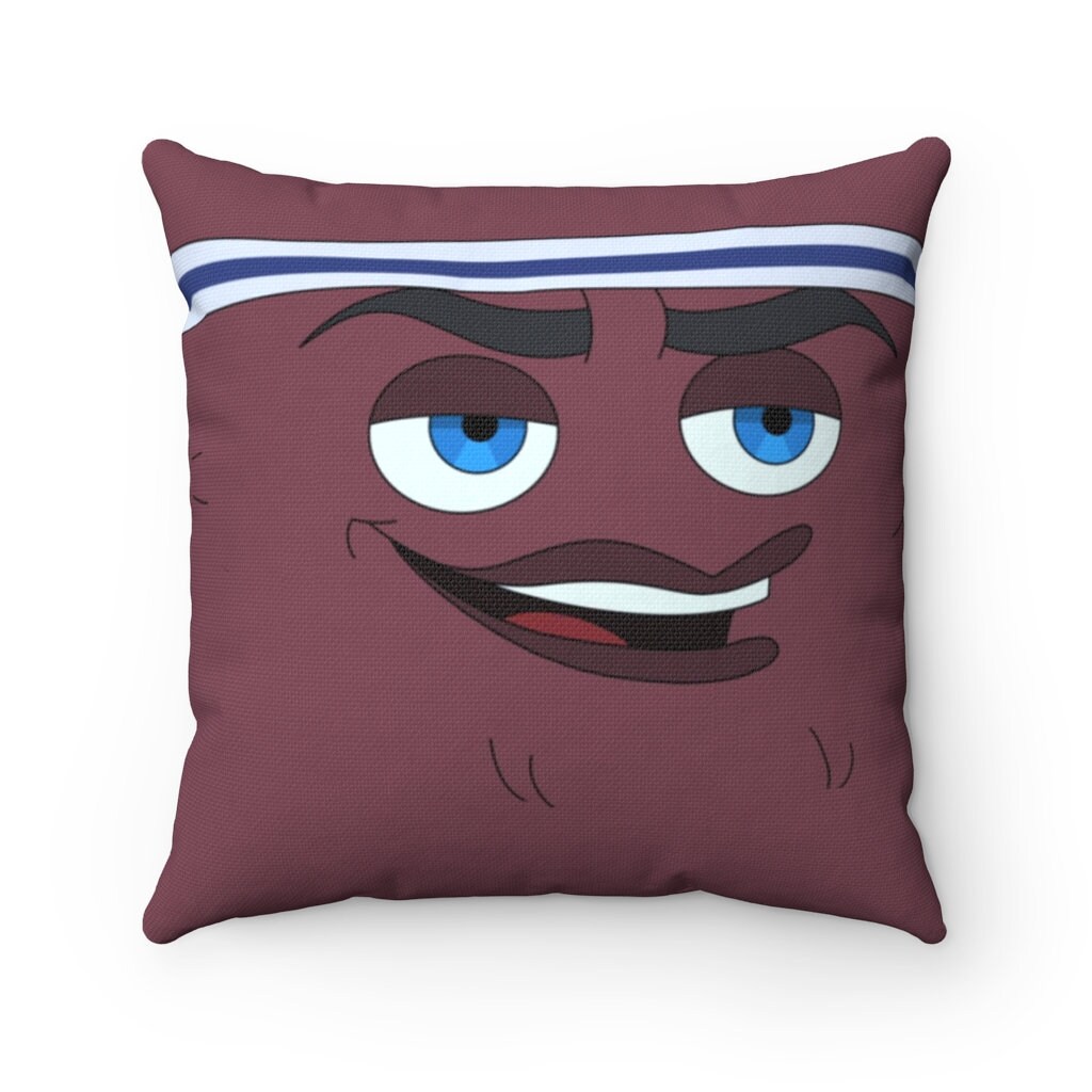 Big Mouth Pillow Guy Pillow Jay Husband Stitch Etsy