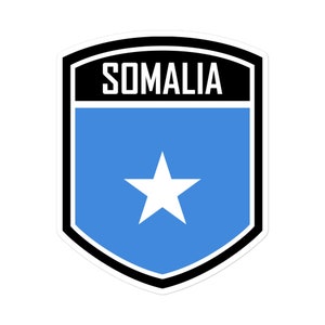 Somalia Flag Emblem Stickers - Wear Your Somali Heritage with Pride