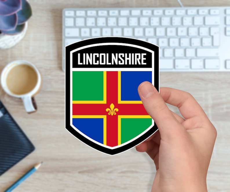 lincolnshire-county-england-flag-emblem-stickers-etsy
