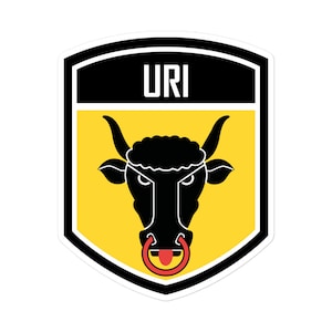 Canton of Uri Switzerland Flag Emblem Vinyl Stickers