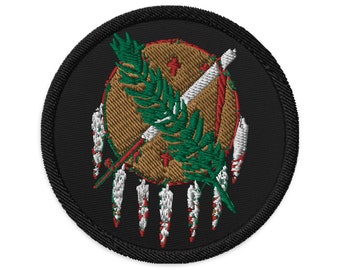 Oklahoma Embroidered Patch | Oklahoma Flag 100% Embroidered Patch | Iron-on, Sew-on, Or Safety Pin