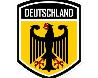 Germany Coast Of Arms Emblem Stickers