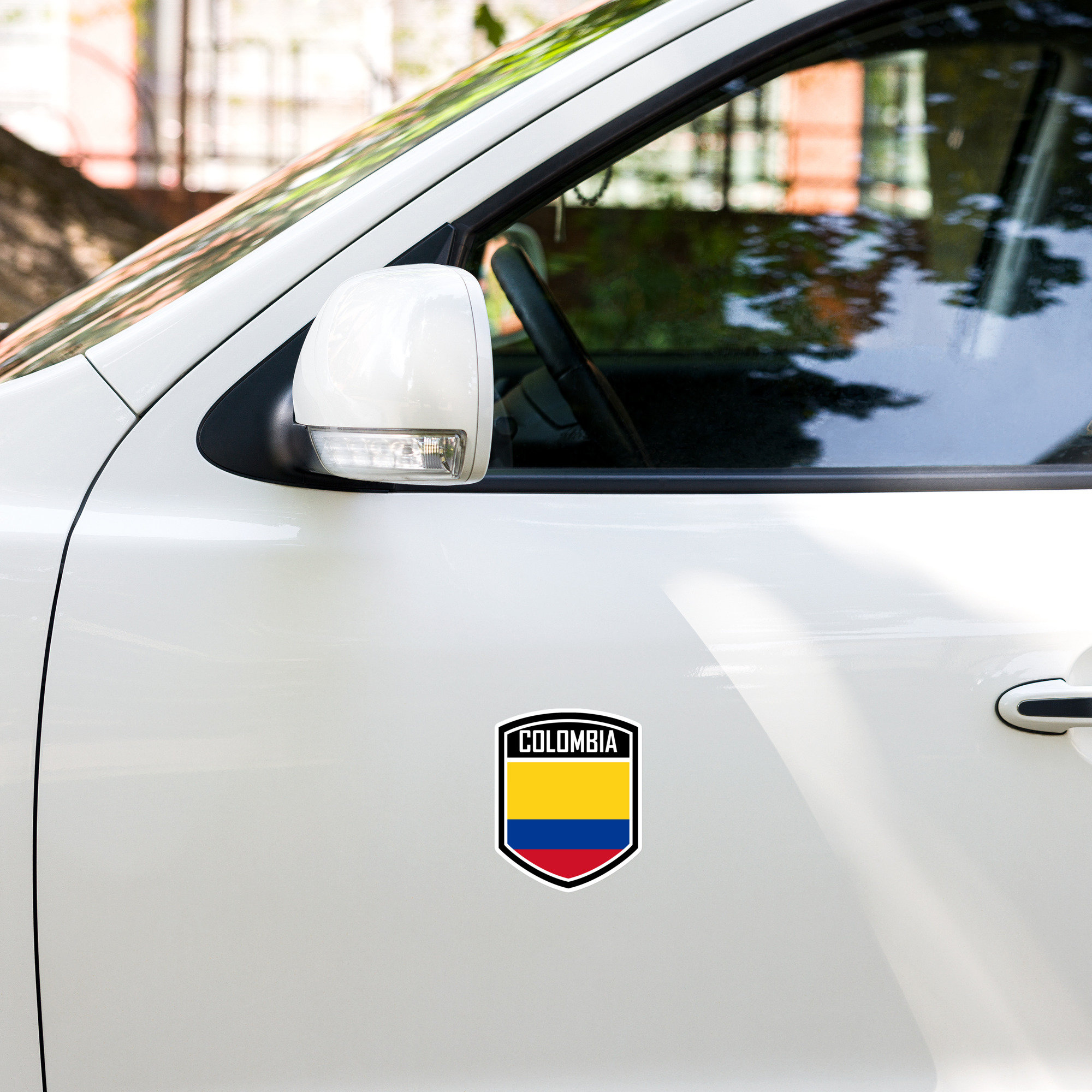 Columbia Flag Emblem Stickers - Premium Quality - Etsy