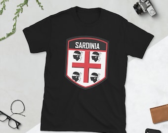 4 X Sardinia Flag Stickers – For Car, Motorcycle, Suitcase – By Akacha