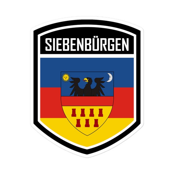Siebenbürgen Flag Emblem Stickers
