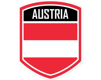 Austrian Coat Of Arms Sticker Decal Self Adhesive Vinyl Austria - Foto 3