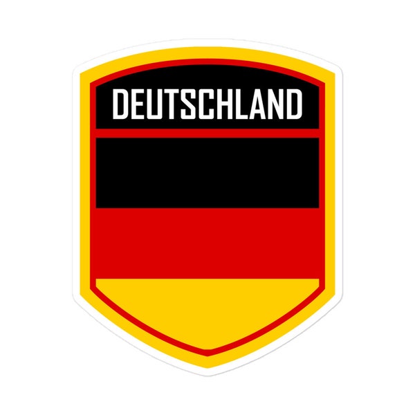 Show Your German Pride with Germany Flag Emblem Stickers